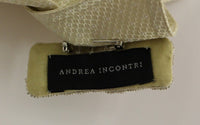 Andrea Incontri Elegant Beige Blouse Tank Top