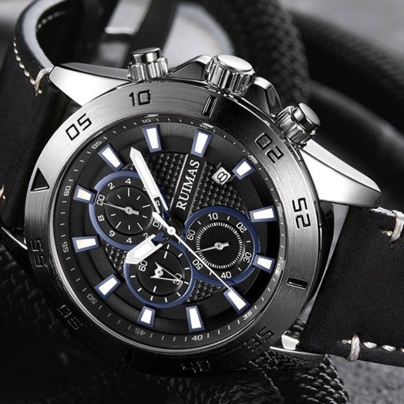 Luxe Dial Quartz Chronograph Watch