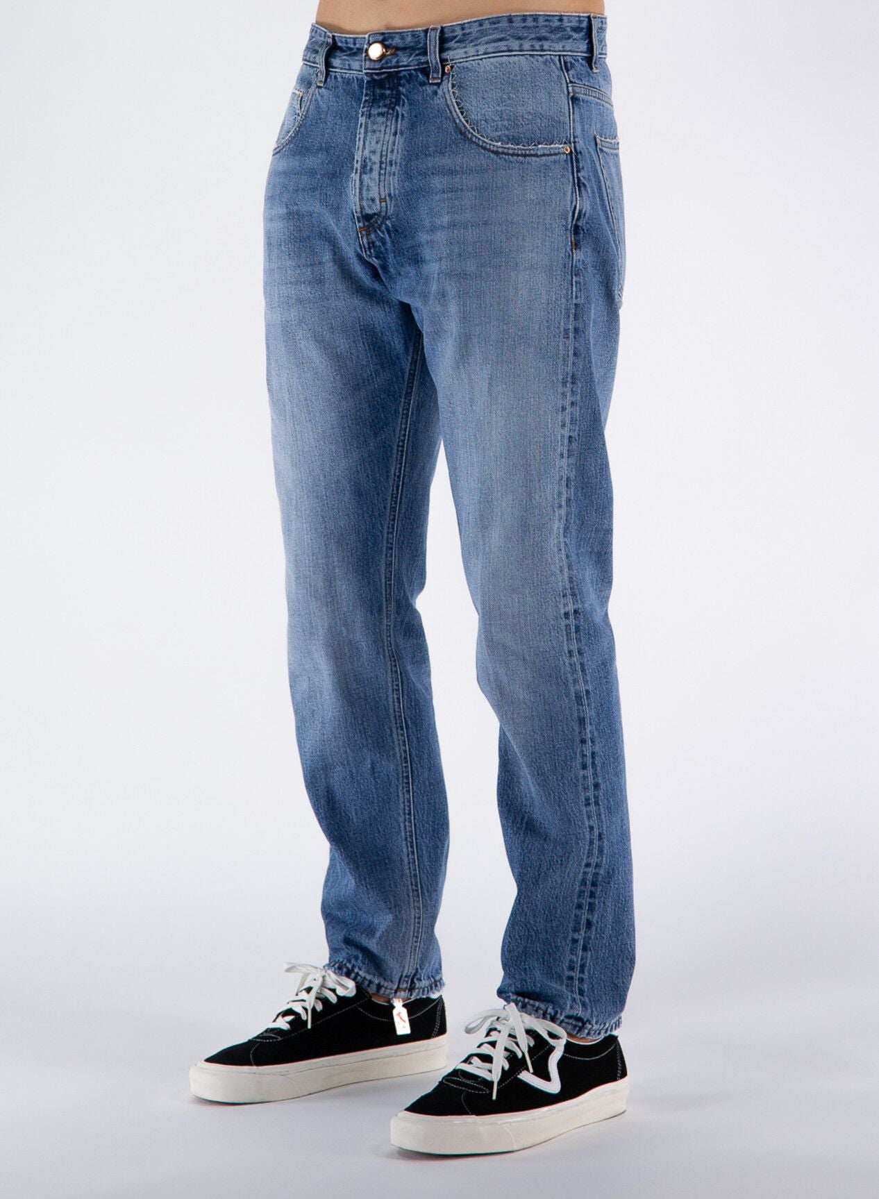 Don The Fuller Blue Cotton Men's Jeans