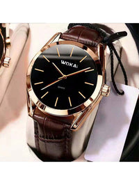 Rose Gold Elegance Quartz Watch