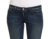 Costume National Chic Slim Fit Skinny Blue Jeans