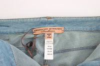 Ermanno Scervino Elegant Light Blue Capri Jeans