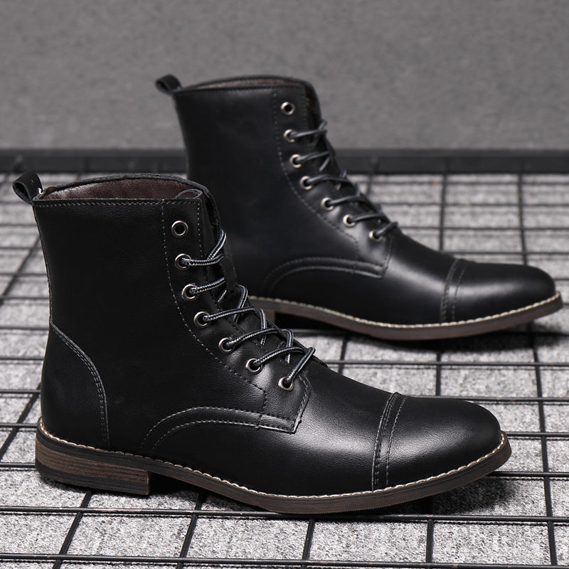 WILFRIED | Leather Boots - Retail Flare