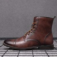 WILFRIED | Leather Boots - Retail Flare