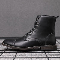 WILFRIED | Leather Boots - Retail Flare