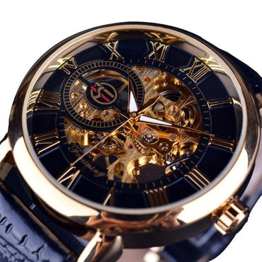 Opulent Mechanical Luxury Fashion Timepiece