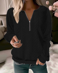 AURORA™ | Luxe Sweater with Zip