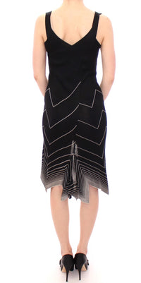 Alice Palmer Chic Monochrome Knitted Dress