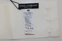 Dolce & Gabbana Embellished Snap Button Waist Belt