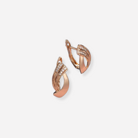 PARIS | Elegant Rose Gold Earrings