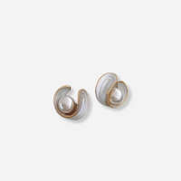 ANTOINETTE | Luxury Earrings with White Opal