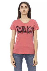 Trussardi Action Multicolor Cotton Women T-Shirt