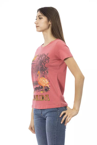 Trussardi Action Multicolor Cotton Women T-Shirt