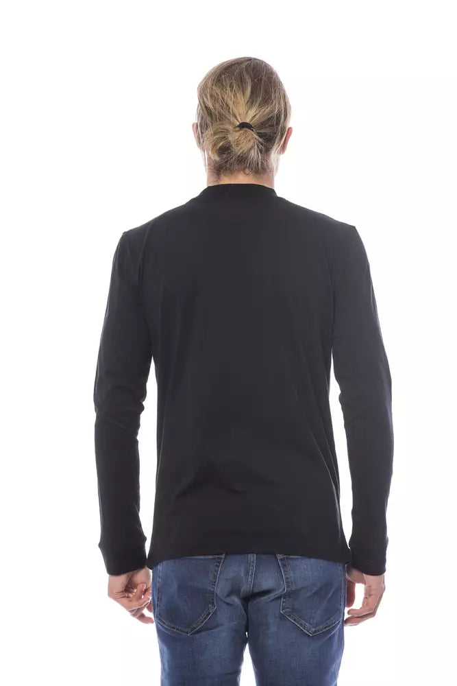 Verri Black Cotton Men's Sweater