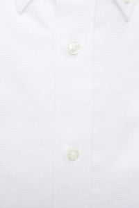 Robert Friedman White Cotton Men Shirt