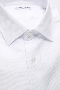 Robert Friedman White Cotton Men Shirt