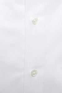 Robert Friedman White Cotton Men Shirt