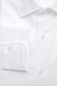 Robert Friedman White Cotton Men Shirt