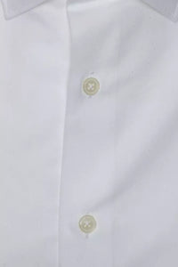 Robert Friedman White Cotton Men's Shirt