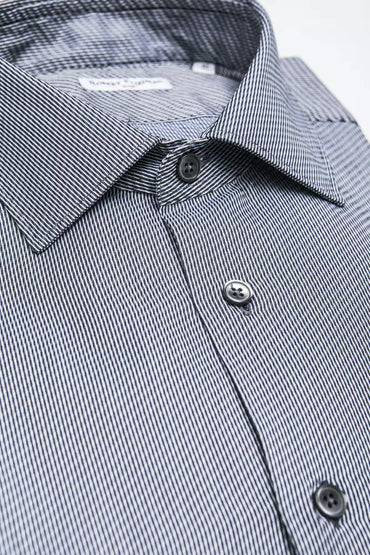 Robert Friedman Blue Cotton Men's Shirt