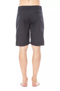 Verri Black Cotton Men's Short