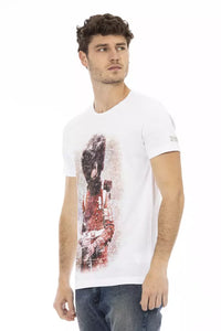 Trussardi Action White Cotton Men's T-Shirt