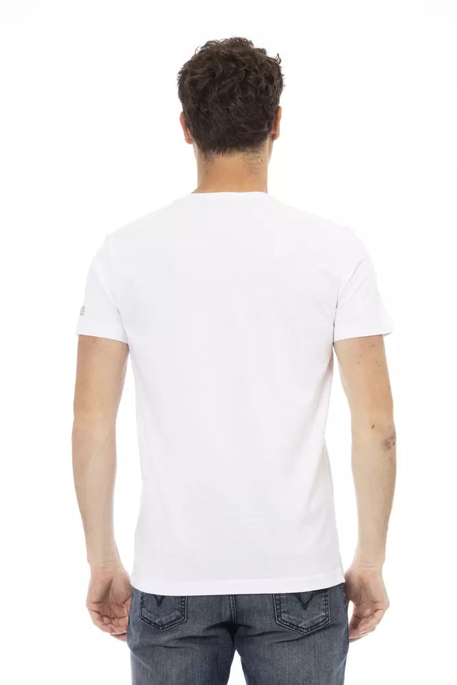 Trussardi Action White Cotton Men's T-Shirt