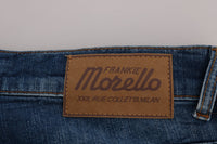 Frankie Morello Chic Slim Fit Blue Wash Jeans