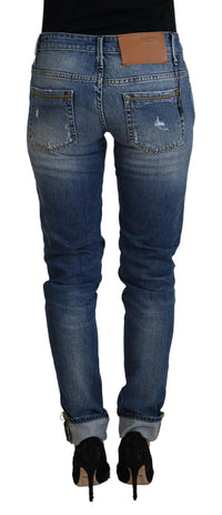 Acht Sleek Skinny Low Waist Denim Jeans