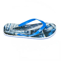 Just Cavalli Light Blue PVC Men Sandal