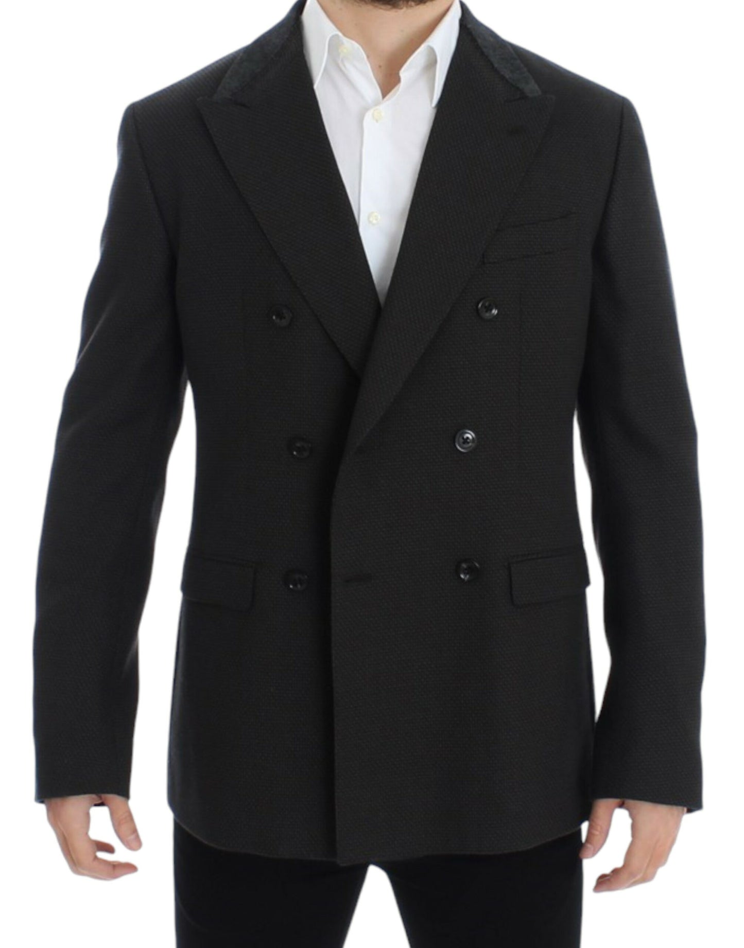 Dolce & Gabbana Elegant Slim Fit Double Breasted Blazer