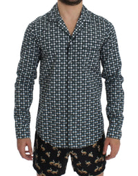 Dolce & Gabbana Elegant Green Pajama Nightshirt