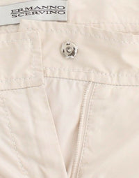 Ermanno Scervino Chic Beige Chino Pants - Elegance Redefined