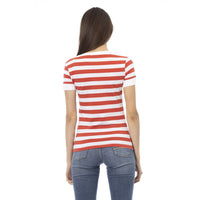 Trussardi Action Multicolor Cotton Women T-Shirt