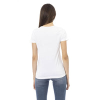 Trussardi Action White Cotton Women T-Shirt