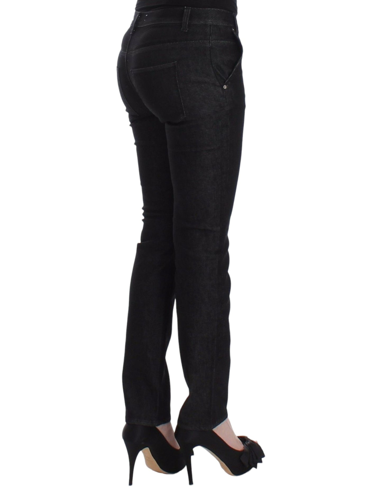 Ermanno Scervino Chic Black Skinny Jeans - Elegant & Slim Fit