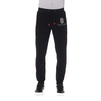 Trussardi Black Cotton Men Pants