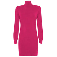 Yes Zee Fuchsia Viscose Dress