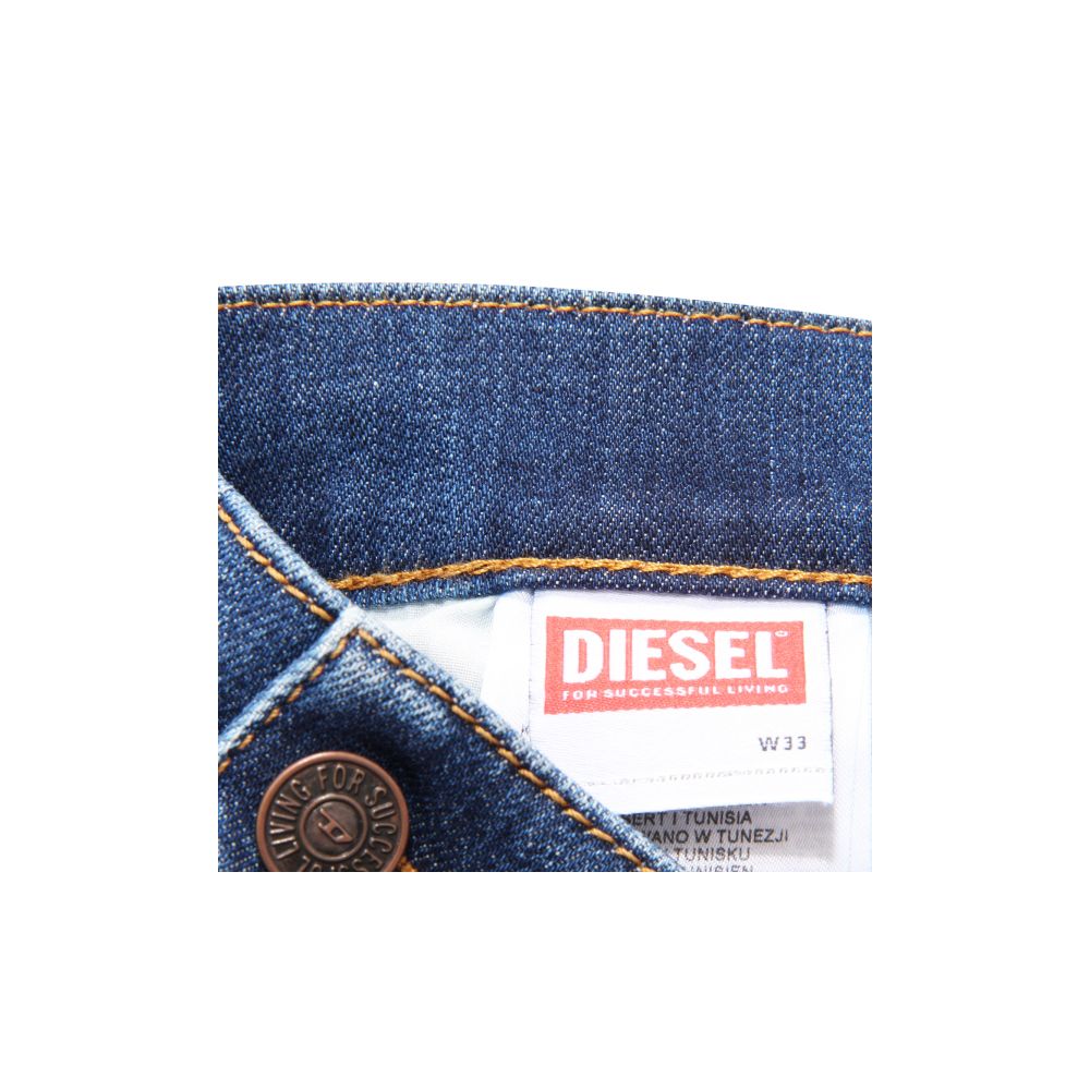 Diesel Blue Cotton Jeans & Pant