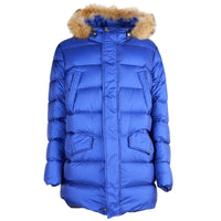 Add Blue Nylon Men's Down Jacket