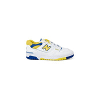 New Balance Yellow Leather Leather Sneaker