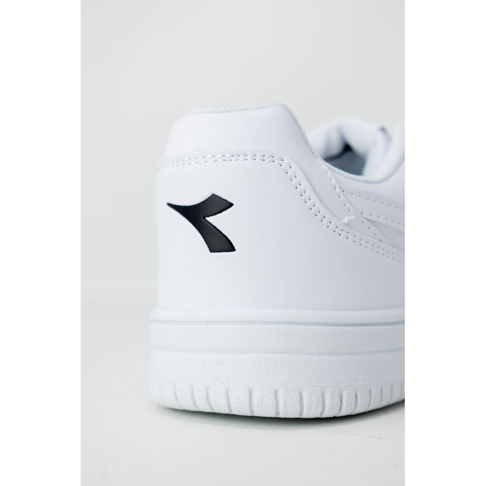 Diadora White Leather Leather Sneaker