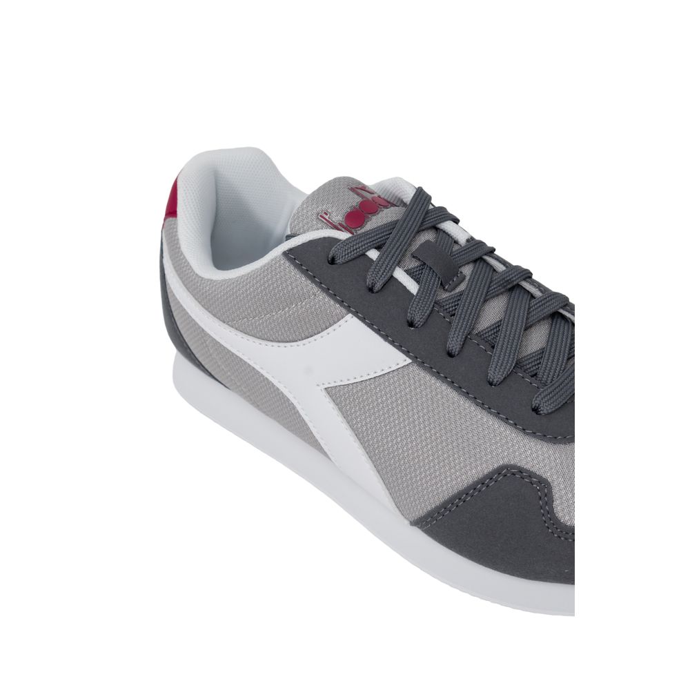 Diadora Gray Polyester Sneaker