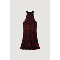 Desigual Red Viscose Dress