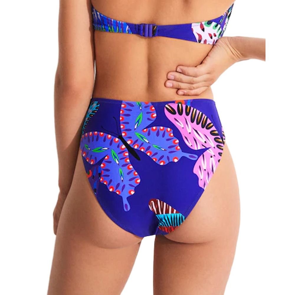 Desigual Purple Polyester Swimwear