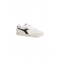 Diadora Black And White Leather Sneaker