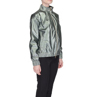 Suns Green Polyester Jackets & Coat