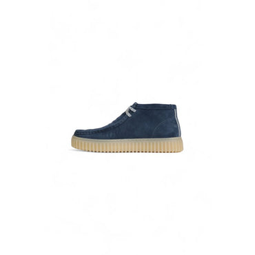 Clarks Blue Suede Leather Casual