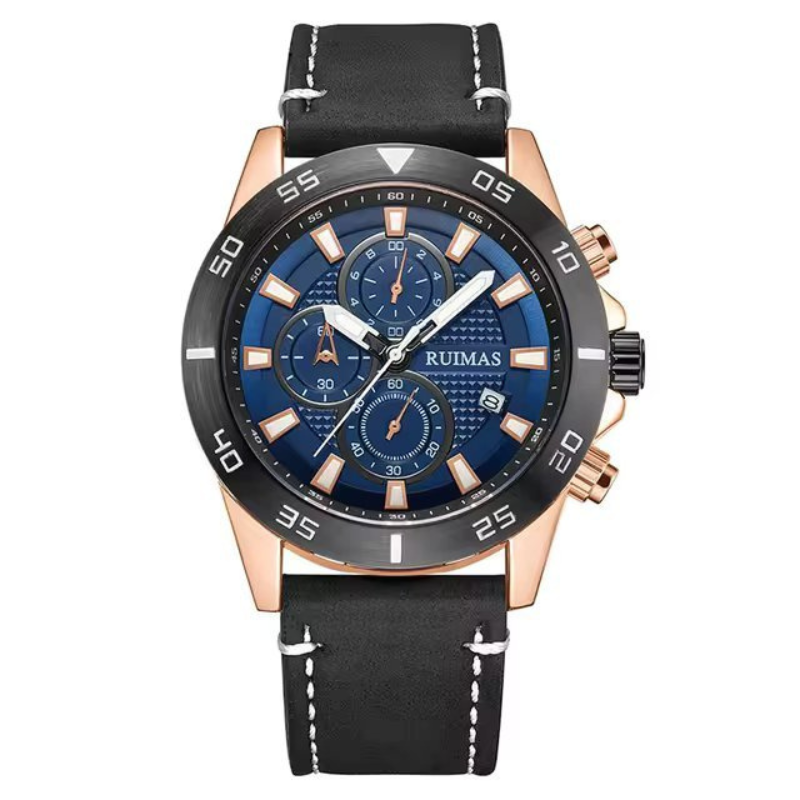 Luxe Dial Quartz Chronograph Watch