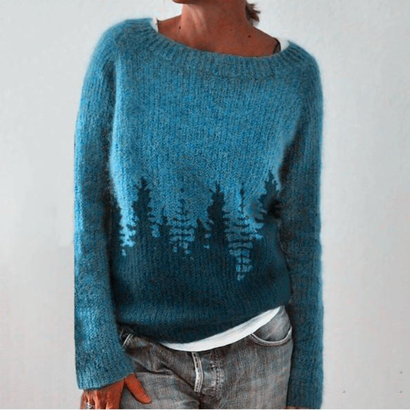 SILVIA | Retro Sweater - Retail Flare